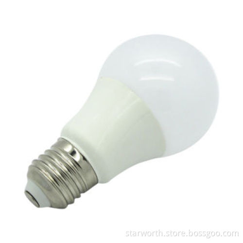 LED bulbs light, 5W/80Ra, 2,700/4,500/6,500K, 80lm/W, 25,000 hours working life, CE/RoHS/CB marksNew